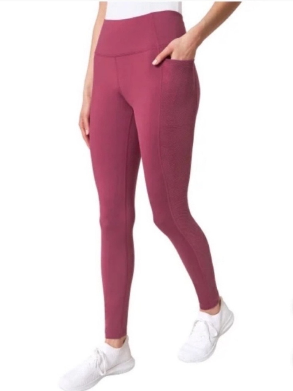 NWT Mondetta Brushed Legging Pink Small